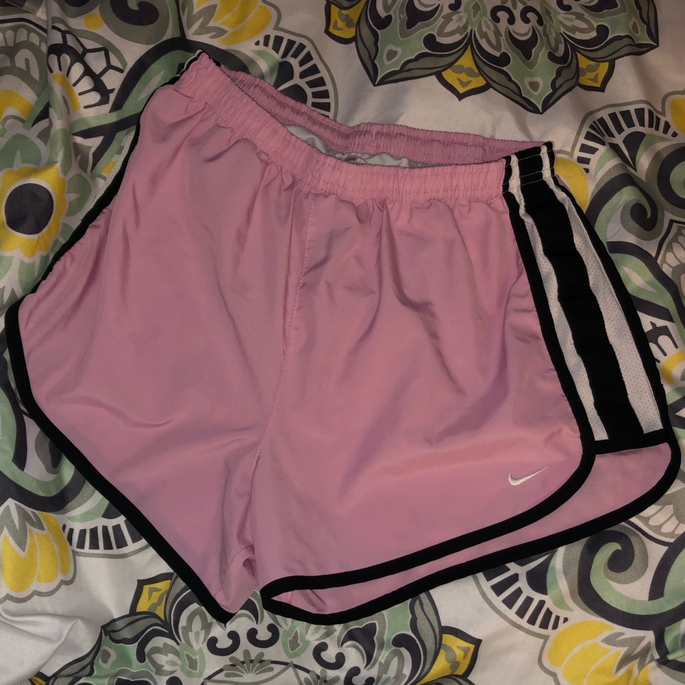 Pink Nike Dri Fit Shorts
